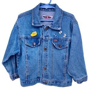 Vintage YES Jeanswear Made In USA Girls Size 4T